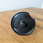 Vintage Pyrex Corning Black Plastic Coffee Carafe Replacement Lid - 7802-C