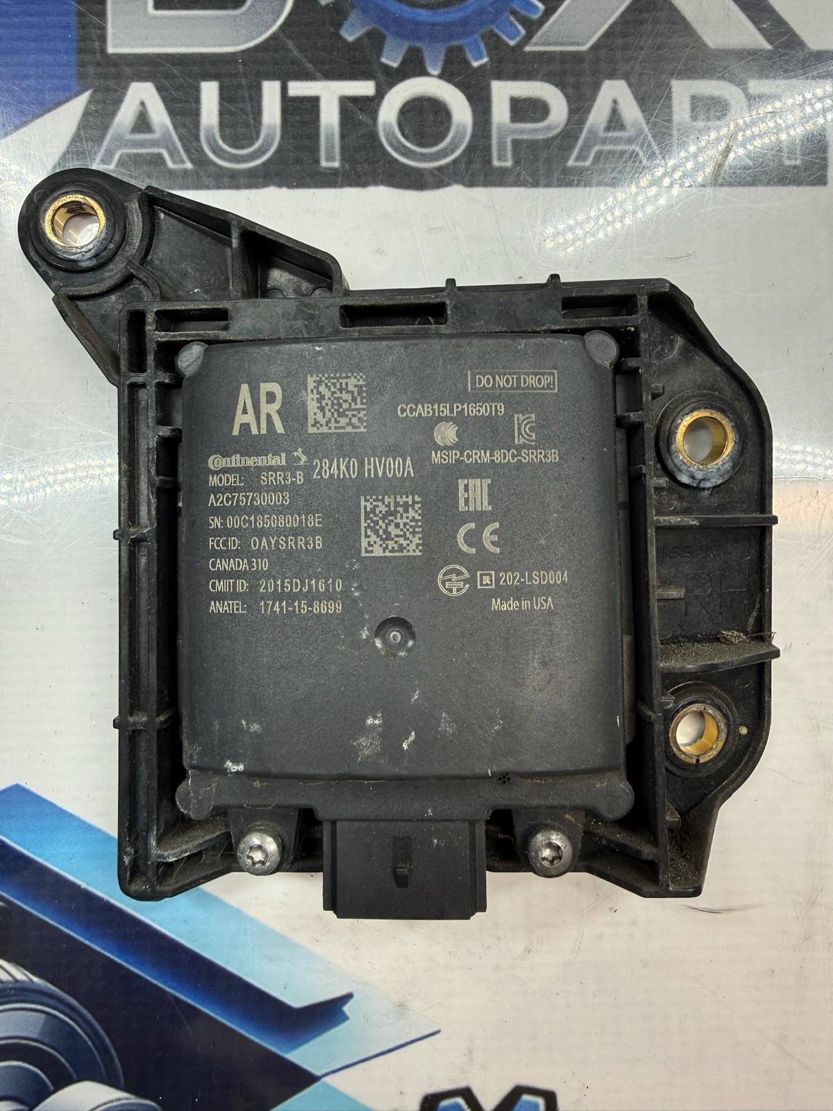 2018-2019 Nissan Rogue Sport Right Side Blind Spot Monitor Module 284K0HV00A OEM