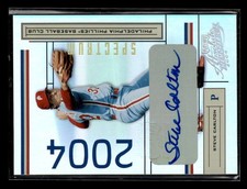 Playoff Absolute Memorabilia 2004 Steve Carlton Auto Spectrum Gold/50 VC16