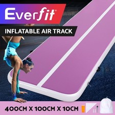 Everfit 4M Air Track Gymnastics Tumbling Exercise Cheerleading Mat Inflatable