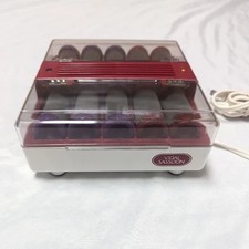 Vidal Sassoon Flocked Hot Rollers Set Of 10 Model VS371 Hairsetter TESTED Works