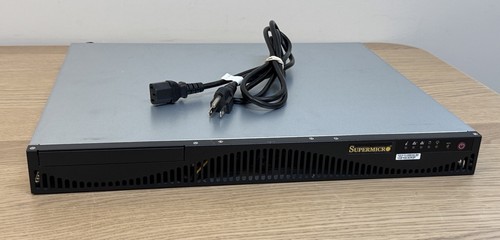 Supermicro 5019S-ML 1U Server Intel Xeon E3-1270 v6 3.8-4.2 CPU & DDR4 16GB RAM - Picture 1 of 4