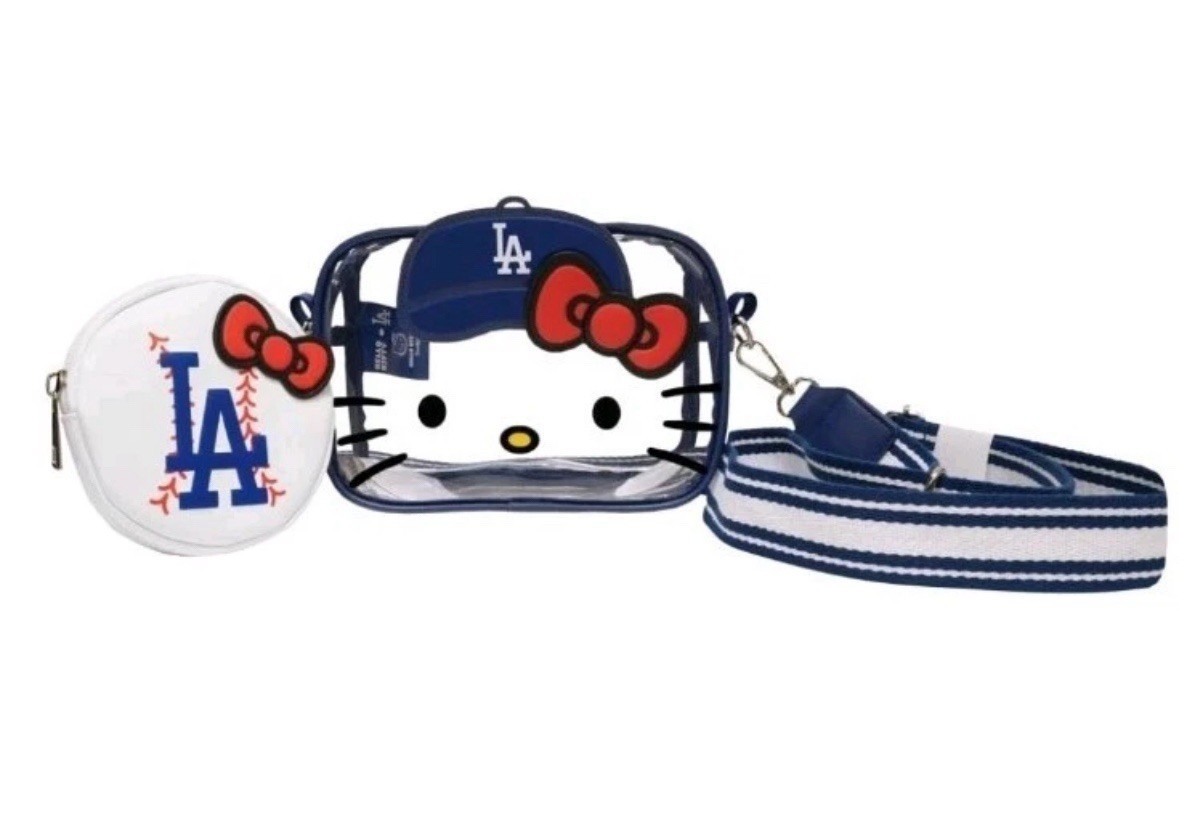Los Angeles Dodgers Hello Kitty Crossbody Bag SGA 8/05/25 PRE-SALE