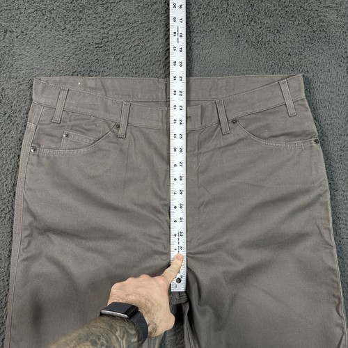 Vintage Levis 509 Jeans Mens 38x30 Gray Straight Leg Regular Fit Made USA 80s - Picture 12 of 16