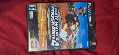 Tony Hawk's Pro Skater 4 (Sony PlayStation 2, PS2) Complete w/ Manual CIB Tested