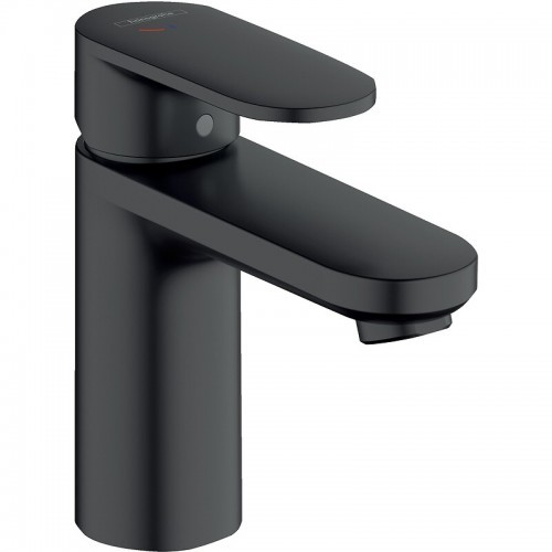 Mitigeur de lavabo noir Vernis Blend 100 pour salle de bain moderne