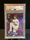 2018 Shohei Ohtani Topps Chrome Pink Refractor Rookie Card #150 PSA 9