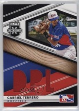 2020 Panini Elite Extra Edition DPL Material Black Gabriel Terrero #DPM-GT 0q3