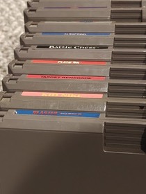 Huge NES 50 Game Lot Super Mario Tetris 1943 Blaster Master Rad Racer