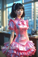 Pink Short Prom Dress Crystal Ruffled Mini Skirt Hem Evening Gown School Prom