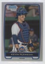 2012 Bowman Draft Chrome Draft Picks Refractor Kevin Plawecki #BDPP18 9pd