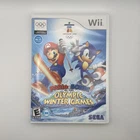 Mario and Sonic at the Olympic Winter Games Nintendo Wii. CIB. TESTED.