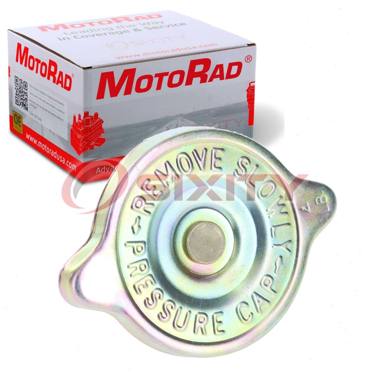MotoRad Radiator Cap for 1950-1951 Ford Crestline Antifreeze Cooling System iz