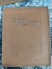 1911 Packard Sales Brochure Automobile Book Packard Motor Car Company