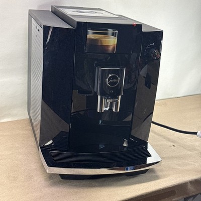 JURA E6 Automatic Coffee & Espresso Machine Piano Black Model 15622