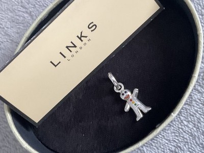 Original Links Of London Ginger Bread Man Charm.  