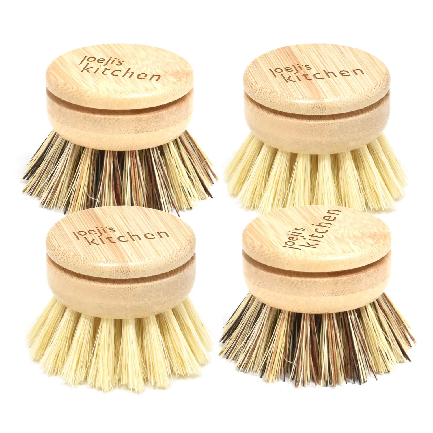 Tête de brosse vaisselle en bambou pour une cuisine zéro déchet au quotidien