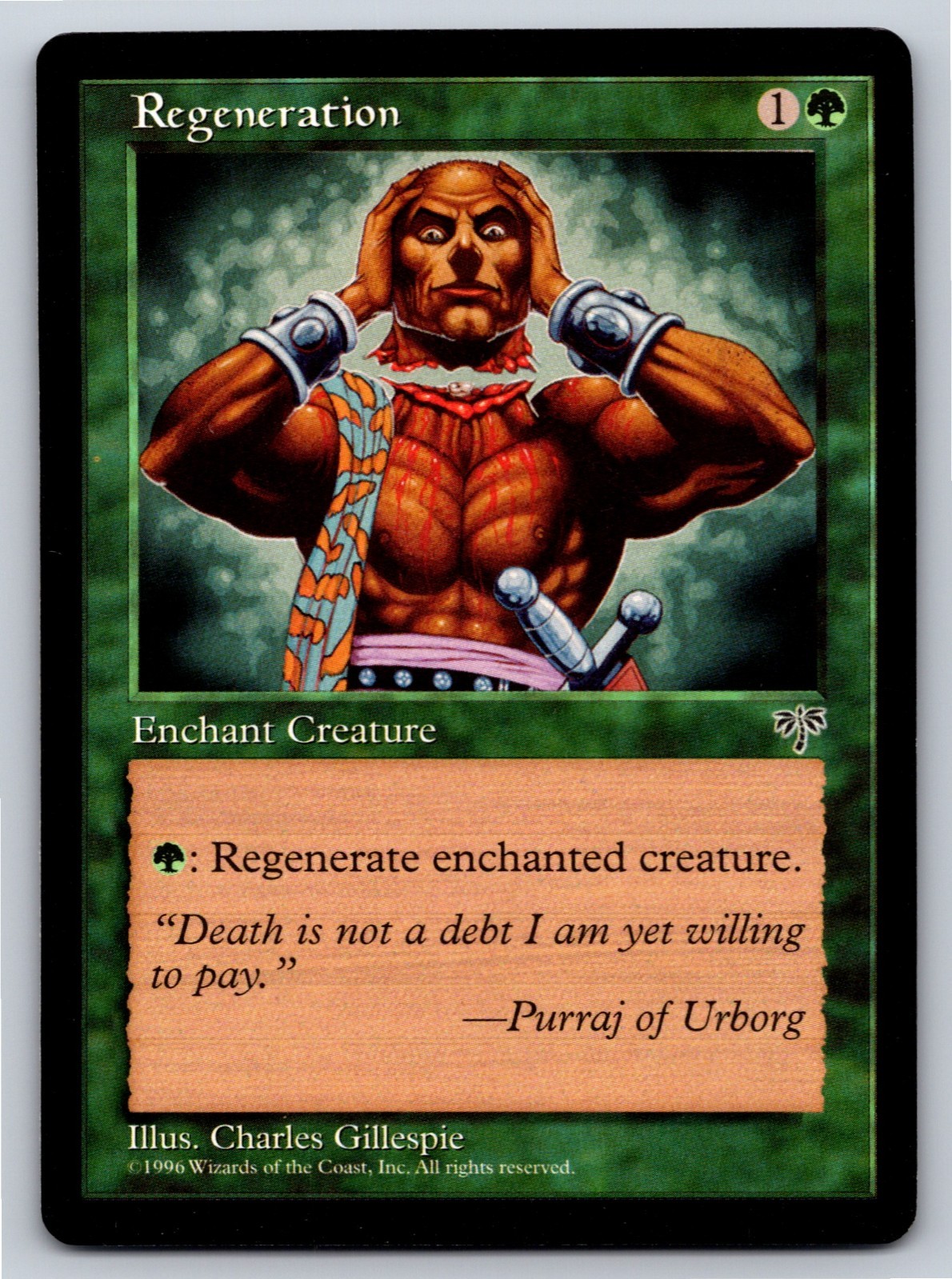 1996 Magic: The Gathering Regeneration Regular NM