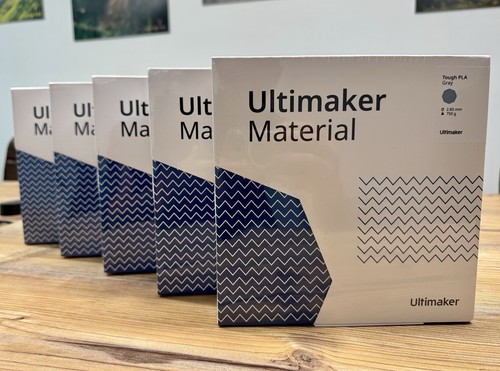 Ultimaker Tough PLA Grey 3D Printer Filament (750g, 2.85mm) - 第 2/2 張圖片