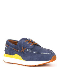 Polo Ralph Lauren Men's Train 89 Moc Sneakers Color: Navy - Size 9 D Medium 