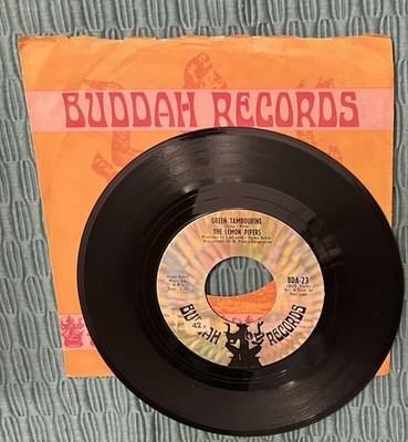 The Lemon Pipers Green Tambourine Buddah Records 1967 Vinyl 45RPM  VG