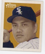 2006 Bowman Heritage Mini Tadahito Iguchi #27 White Sox