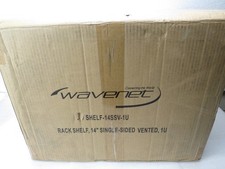  Case of 5 Wavenet Shelf-14SSV-1U 14 inch Vented Rack Shelf CTD 