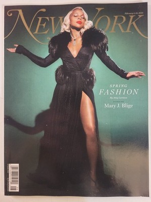 New York Magazine (Feb. 2018) Spring Fashion Mary J. Blige Cover NEW