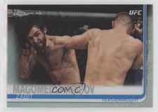 2019 Topps Chrome UFC Refractor Zabit Magomedsharipov #18 rf4