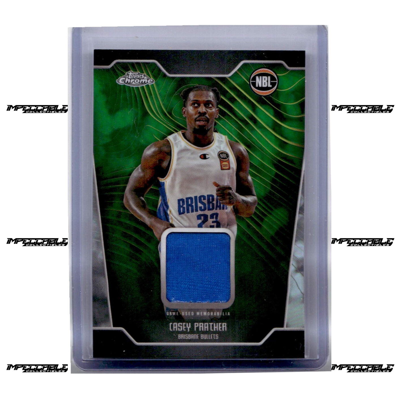 2024-25 Topps Chrome NBL - #NR-CP Casey Prather Patch Relic B
