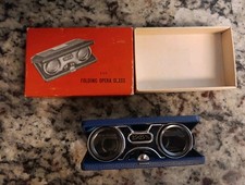 Vintage 1950s Sportiere Folding Opera Glass 2.5x25mm, With Original Box
