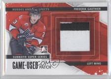 2013-14 ITG Heroes and Prospects Black /30 Frederik Gauthier #SSM-05 Patch 0a7