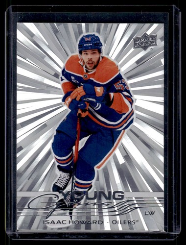 2025-26 Upper Deck Series 2 Young Guns Outburst Isaac Howard Rookie #469