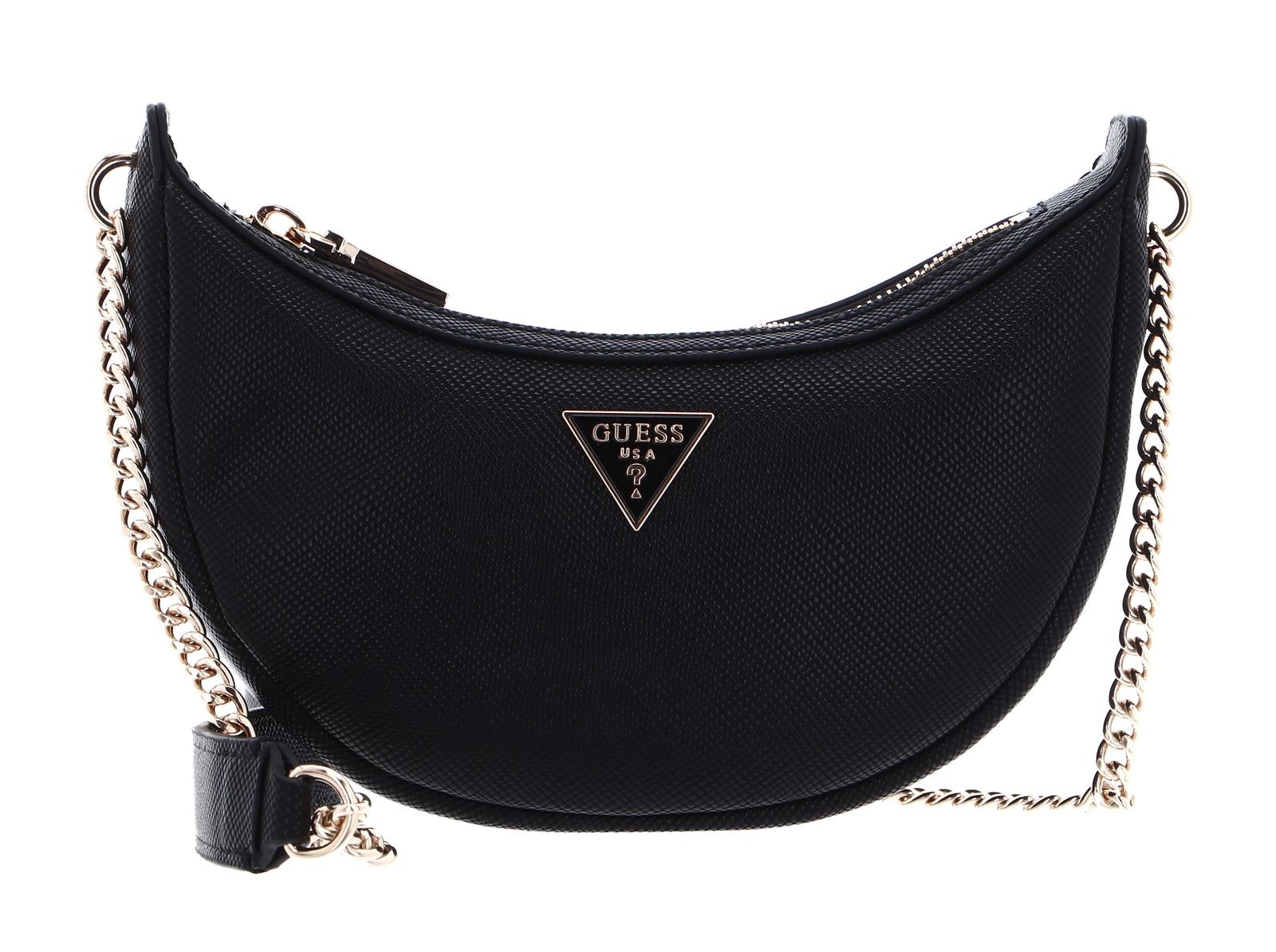 GUESS cross body bag Eco Craig Mini Crossbody Saddle Bag Black
