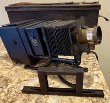 RARE 1800s CHAS, BESELER Co. Magic Lantern Projector - Works / Complete w/Case