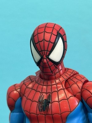 HEAD ONLY MAFEX 185 Amazing Spider-Man Custom Painted 1/12 | READY TO SHIP (US)