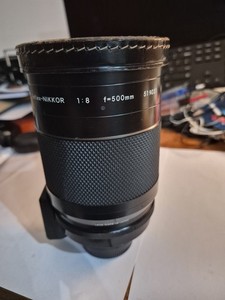 NIKON Reflex-NIKKOR C 500mm f/8 [Exc+5] Mirror Telephoto MF Lense From Japan