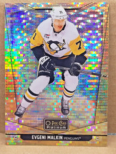 2024-25 O-Pee-Chee Platinum Evgeni Malkin Seismic Gold /50 #187