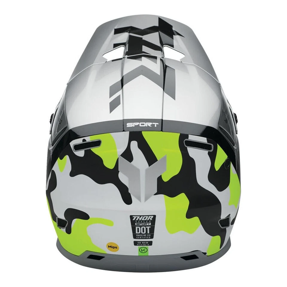 Thor Motocross Helm REFLEX SPORT RIOT Crosshelm Enduro MX-Helm - Bild 3 von 4