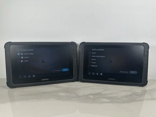 2x TomTom/Webfleet Pro 8475 Fleet Management System and Truck Sat Nav