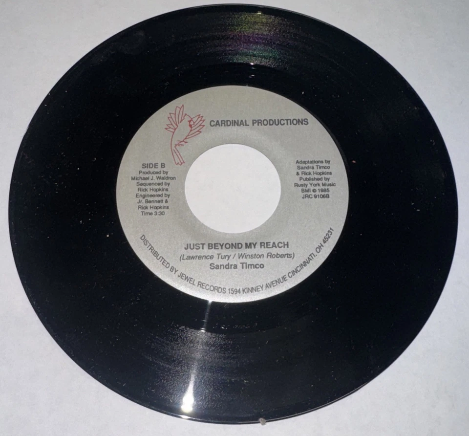 SANDRA TIMCO 45 All Children Grow Up - Cardinal Productions - Obscure Indiana - Image 2 of 4