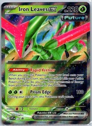 Iron Leaves ex 128 Holo Promo Scarlet & Violet Promo