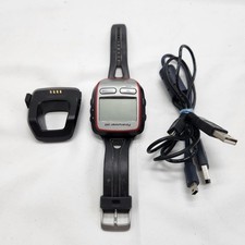 Garmin Forerunner 305 GPS Orologio Fitness Corsa Con Caricatore Funzionante Completamente Testato