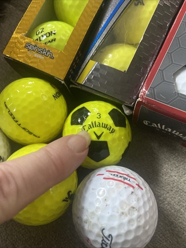 Golf Ball Lot High End Sri on Titleist Calloway Pro Plus Neon TA2 LNG Nike - Picture 10 of 11