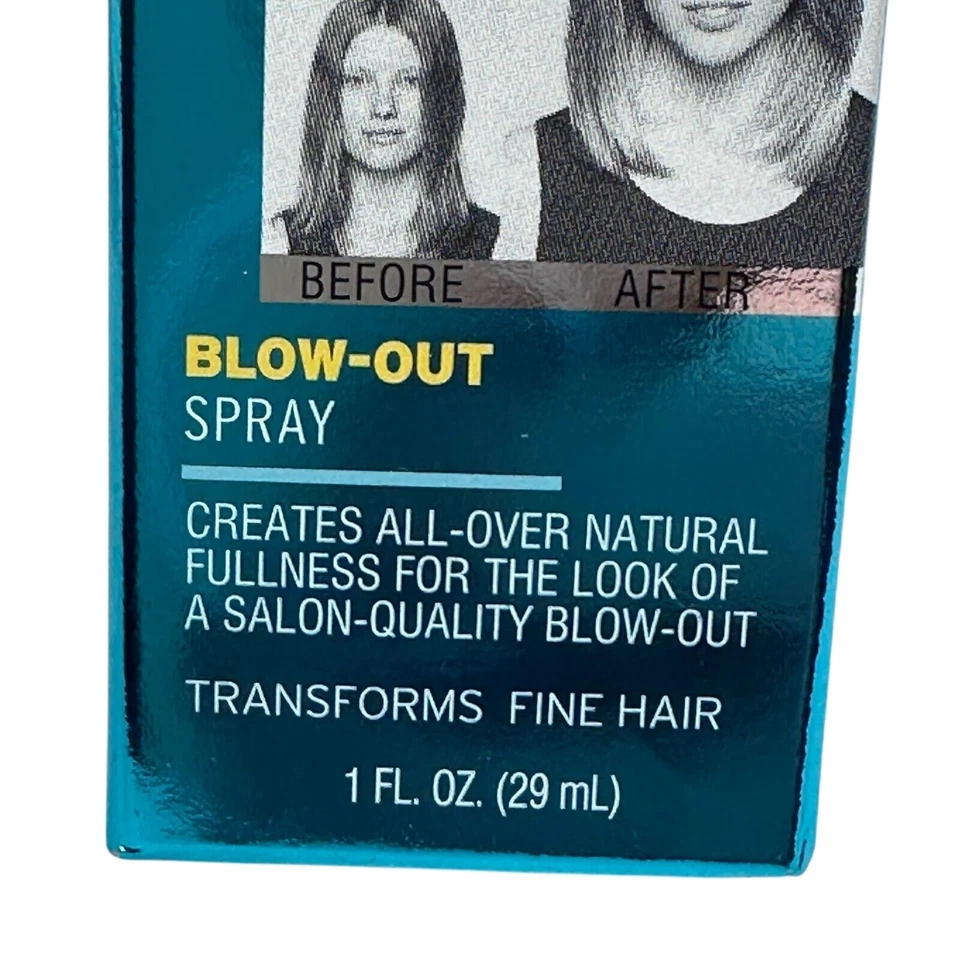 John Frieda Luxurious Volume Fine Full Blow Out Spray 1 oz tamaño de viaje nuevo Foto 4 de 4