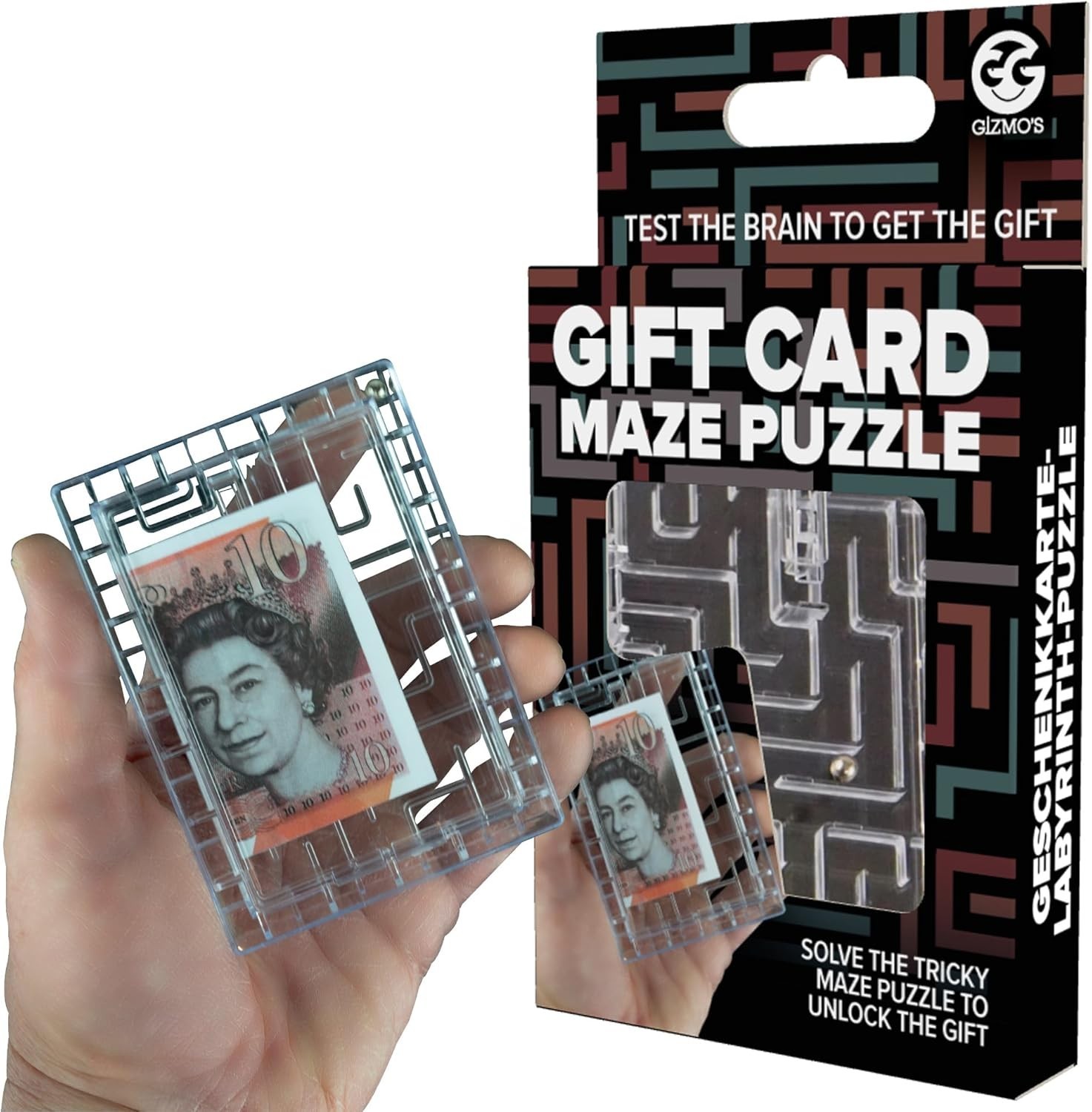Gift Card Maze Puzzle Funny Gift Christmas Birthday Cheeky Novelty Fun