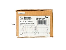 System Sensor D4120 Fire Alarm 4-Wire Duct Smoke Detector (NEW IN BOX)