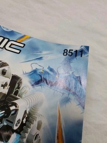 Lego Technic RoboRiders 8511 - Frost 100% Complete w/ Manual Canister & Poster