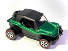 🔥 Hot Wheels Premium  Boulevard CUSTOM MADE Green Redlines Meyers Manx Diecast
