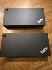 2x Lenovo LDA-KP ThinkPad Universal USB-C Docking Station. No Power Cable.